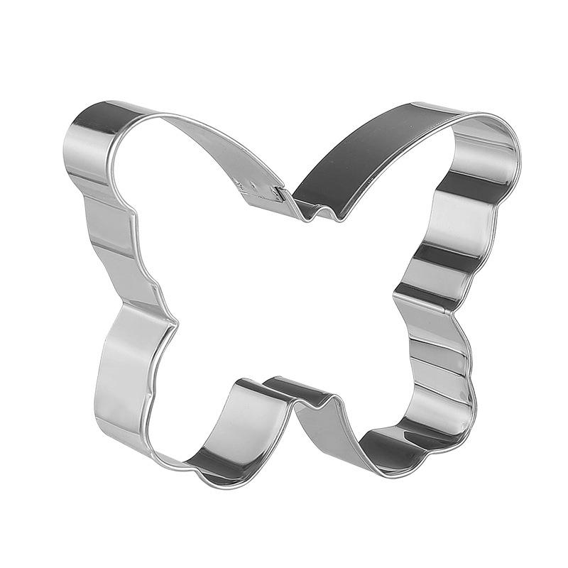 17-Piece Stainless Steel Cookie Cutters: Easter & Ocean Cartoon Series