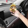 Bee Themed Hanging Decor Acrylic Decoration Single Side Printed Little Ornament Home Car Rearview Mirror Keychain Pendant Birthday Gift Portable