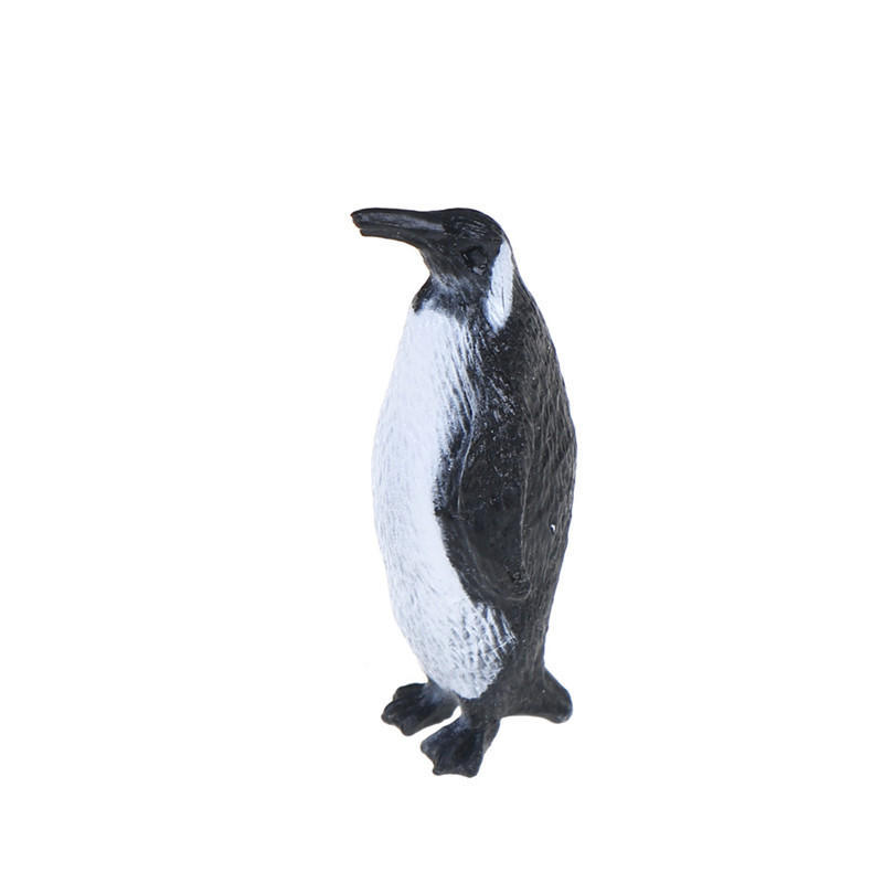8Pcs/Set Plastic Ocean Animal Small Penguin Figure Model Toy