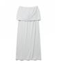 Tudment H-Line Jersey Maxi Skirt Light Gray