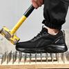 Fashion Work Sneakers Steel Toe Shoes Man Safety Shoes Puncture-proof Work Shoes Boots Fashion Indestructible Footwear Security
