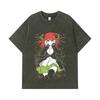 275 GSM Washed T-shirts 100% Cotton The Quintessential Quintuplets V1 Nino Print Unisex Heavy Cotton T Shirt