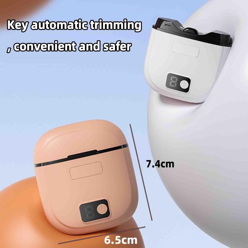 Electric Nail Clipper for Seniors with Dual Speed Control, TypeC Charging, Low Noise, Purple