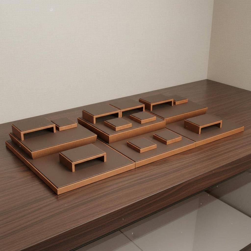 Bracelet Display Stand Space-Saving Tabletop Jewelry Modular Design