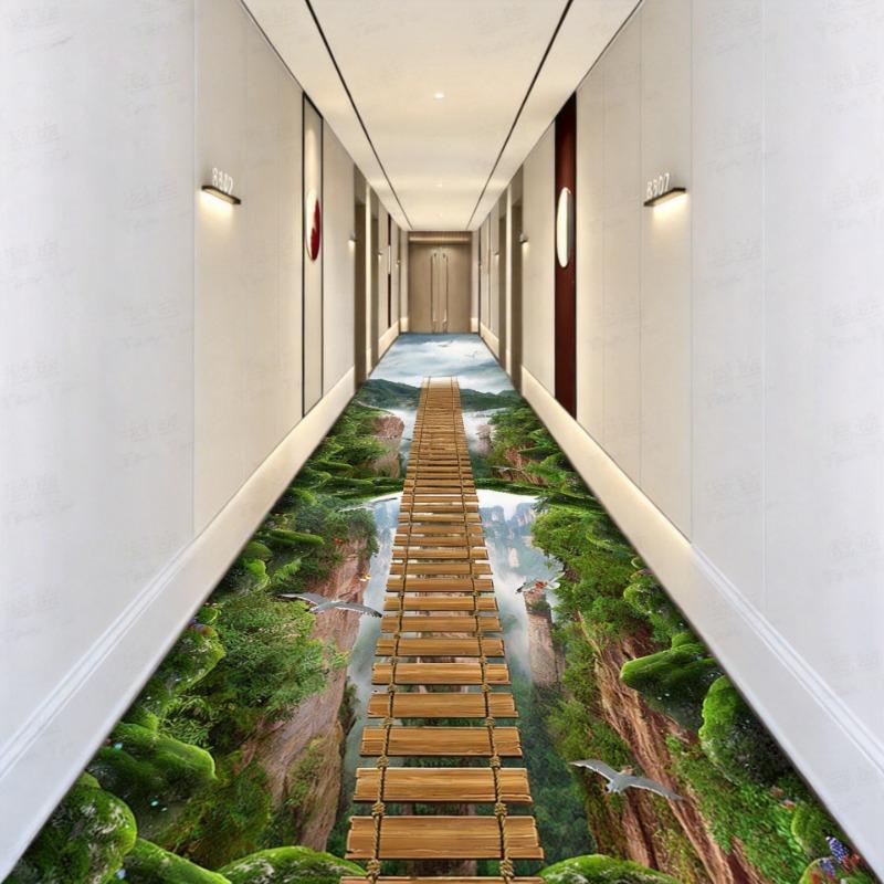 Geometric Nordic Long Corridor Carpet Non-slip Hall Runner Easy Clean Hallway Area Rug Washable Porch Entry Doormat izable