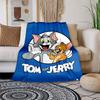1pc Tom and Jerry Adventures Cartoon Blanket,Portable Throw for Travel & Camping, All Season Cozy Blanket,Ideal Gift