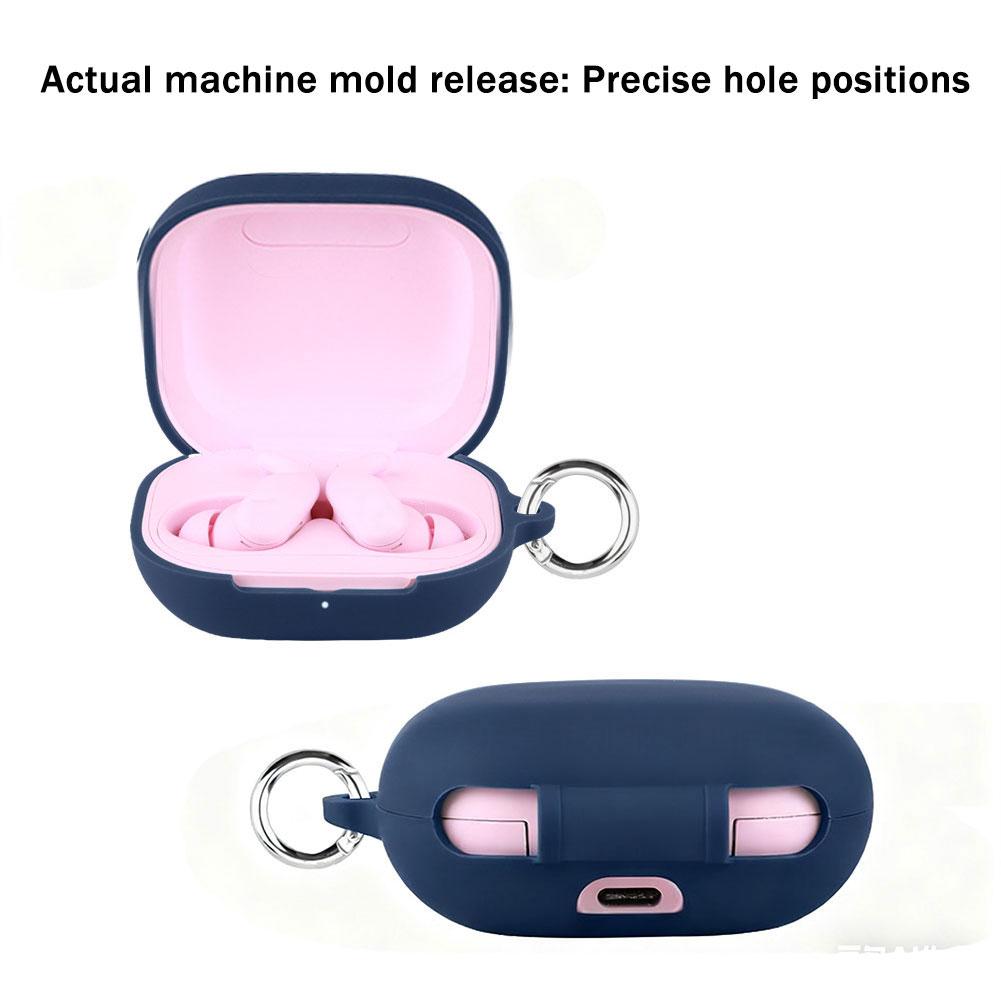 Silicone Case For Powerbeats Fit 2025 Shockproof Anti Scratch Full Protective Cover Earphone Charging Box Cover Accessories
