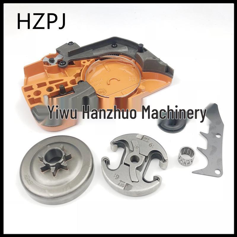 Husqvarna 445/450 Chainsaw Anti-Chip Side Cover Insert & Clutch Plate