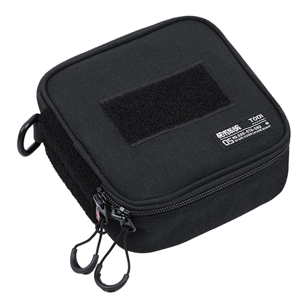 

Molle Camping Storage Bag Waterproof Multifunctional Storage Bag Wear-Resistant Gas Stove Carry Bag for Camping Hiking чорний