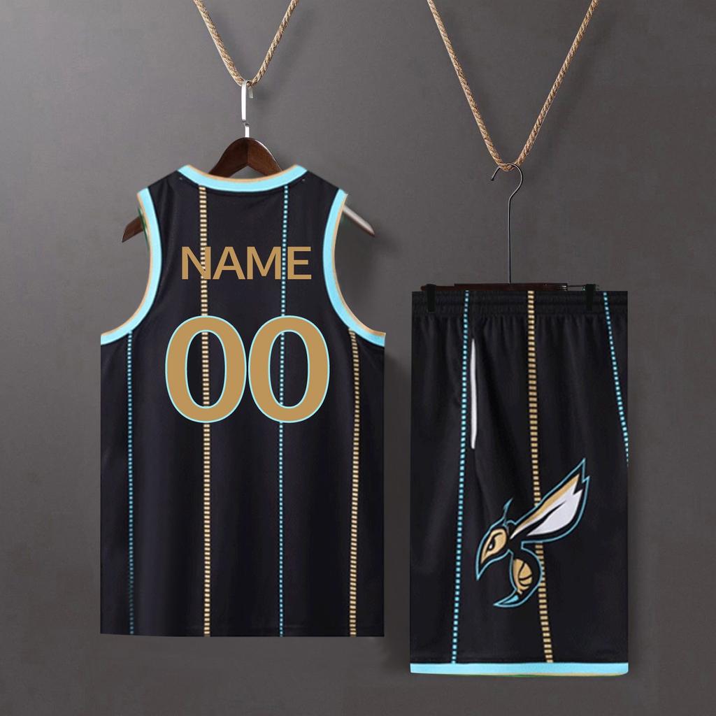Basketball Name/NummerBenutzerdefinierte Kleidung Herren Basketballanzug Klassische Oberteile + Hosen Basketballtrikots Anzugset