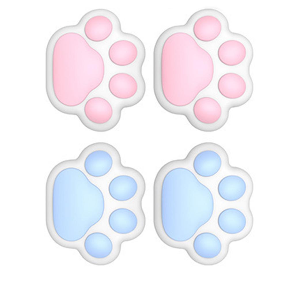Silicone Thumb Grips Thumbstick Covers Caps Sweat Resistant Design Perfect Fit Suitable For SW2 Controllers Quick Setup