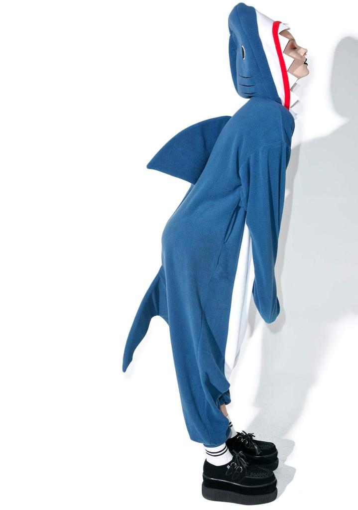 SAZAC Fleece Kigurumi Shark