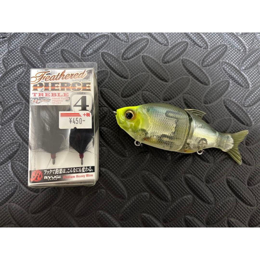 Used Gun Craft S Song 115 Floating RYUGI Hook Size 4