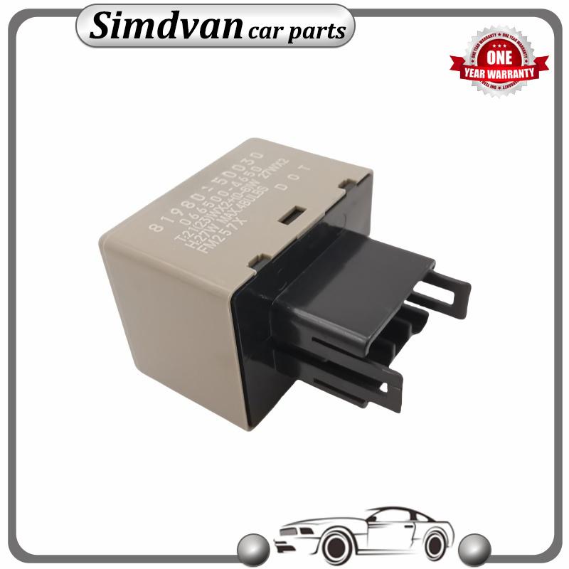 81980-05040 81980-50030 LED Flasher Relay Fix Turn Signal Light Hyper Flash for Toyota 81980-02030 066500-4650 81980-05060