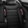 2Pcs Car Seat Belt Cover Suede Fluff Breathable Protection Pad For  GR Sport Gazoo Racing C-HR RAV4 Mirai Avensis Prado