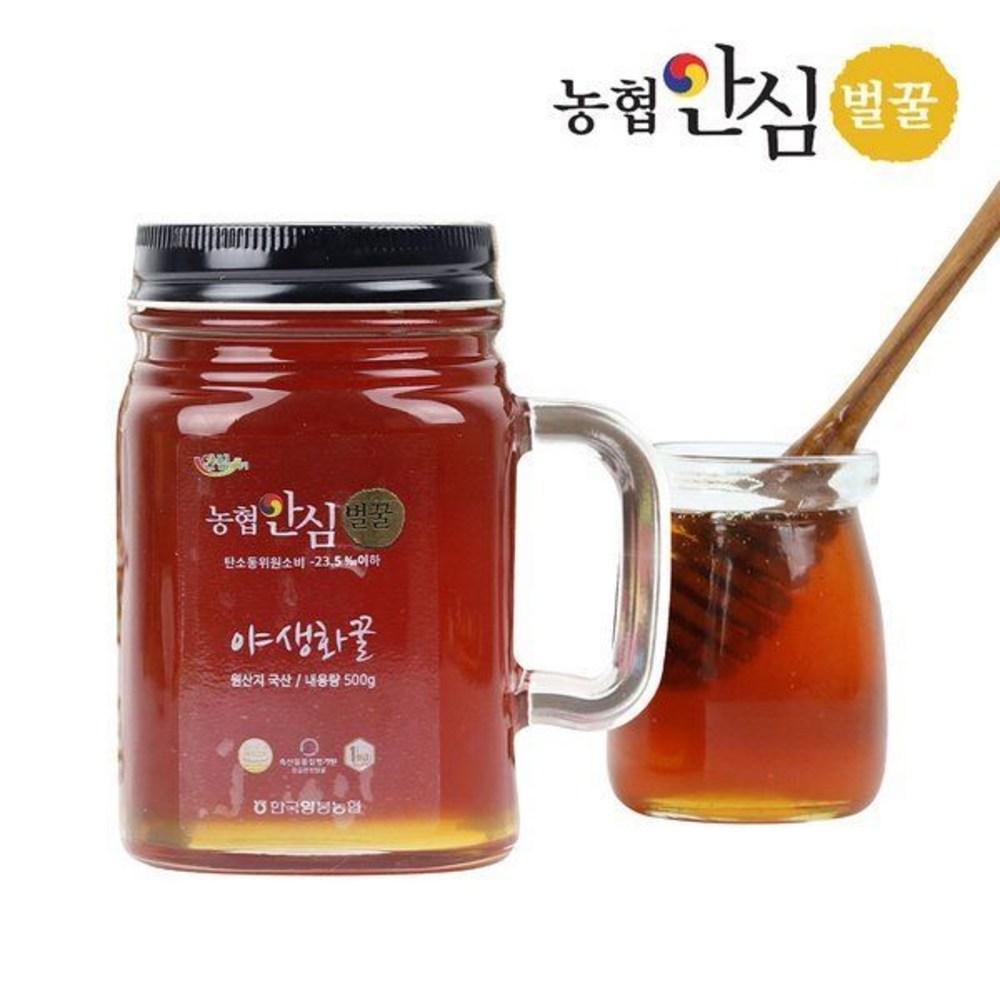 Nonghyup Safe Honey Wildflower Honey 500g X 2 Bottles