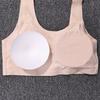 Large breasts and small seamless underwear women's thin summer thin anti-sagging no steel ring sports sleep vest bra