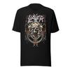 Slayer Sos Crucifixion Pattern Printed Unisex TShirt Casual Street Style Cotton TShirt Suitable For Metal Enthusiasts