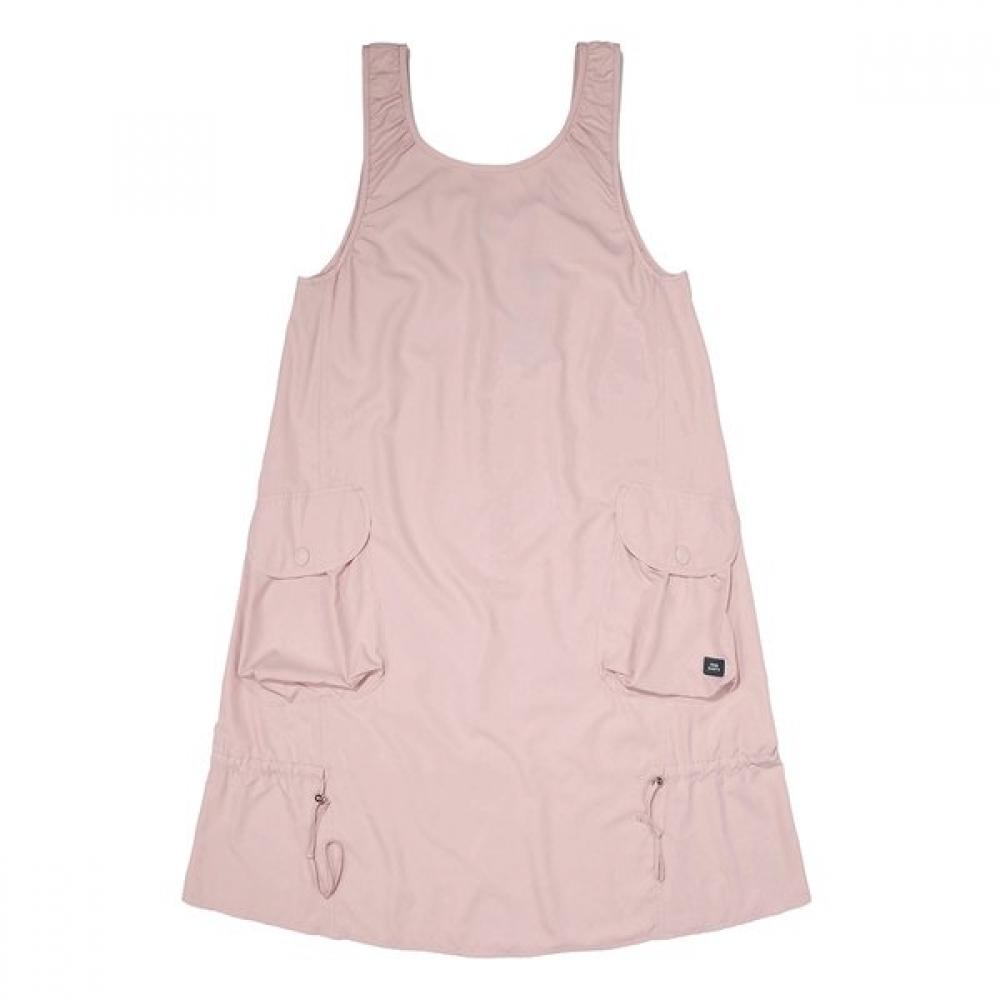 Lightweight Out Pocket Dress  Light Pink 070