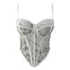Classic Women Black White Dot Tube Top Corset Bustier Girl Sexy Push Up Vest Bralet Lady Bra Cropped Tops Club Party Lingerie