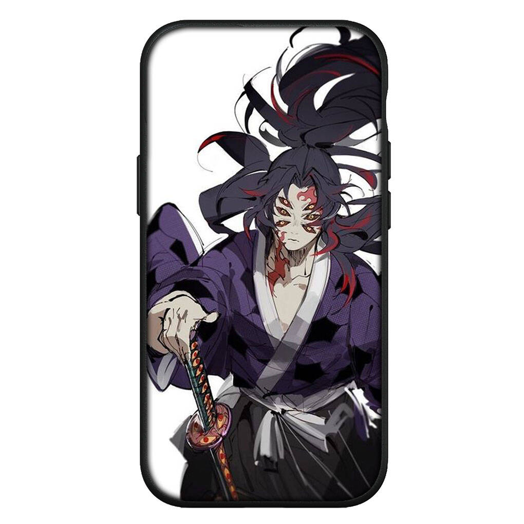 for Samsung Galaxy S25 S24 S23 iPhone 17 16 15 Xiaomi Redmi Note 14 13 12 11 Plus Pro Max Case Kamado Tanjiro Kokushibo Demon Slayer OPPO Huawei Cover