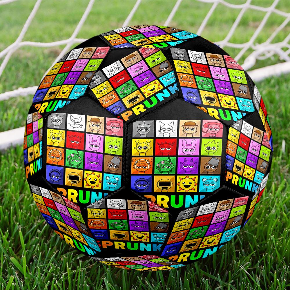 Sprunki Theme Size 5 Soccer Ball, Suitable for Both Indoor and Outdoor Matches, a Gift Suitable for Everyone.
