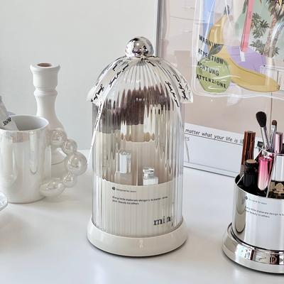 360 Draaiende Desktop Make-up Kwasten Houder Draagbare Desktop Make-up Organizer Cosmetische Opbergdoos Make-up Tools Lippenstiftrek