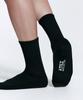 Atejeu [4-Pack] Basic Cushioning Crew Socks [2 Colors]