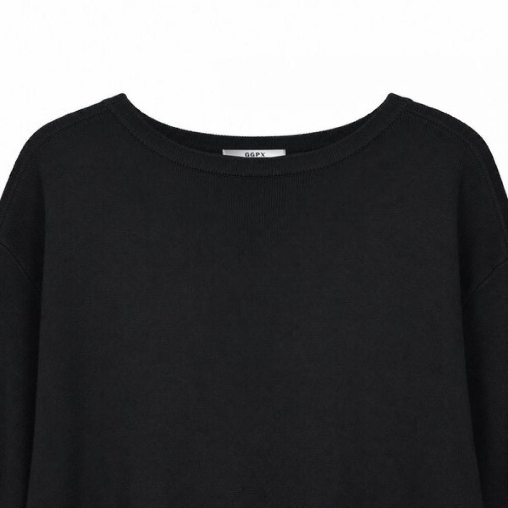 Ggpx New York Round Neck Simple Knit Dress Gq9op001f