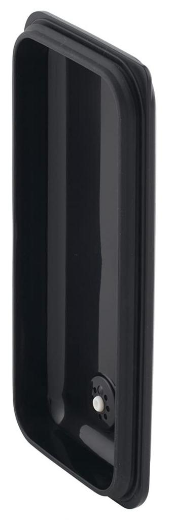 Skater Bento Box, Silver Ion (Ag+), Fluffy Serving, Integrated Gasket, Two-Tier, 850ml, Retro French Style, Black, PALW9AG-A