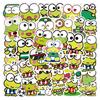 60 Cartoon Sanrio Keroppi Stickers: Waterproof Decorative Stickers for Journals, Water Bottles, and Computers