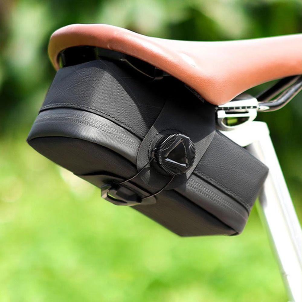Waterproof Mountain Bike Saddle Bag 360° Rotating Buckle Road Bicycle Bag  Mountain Biking