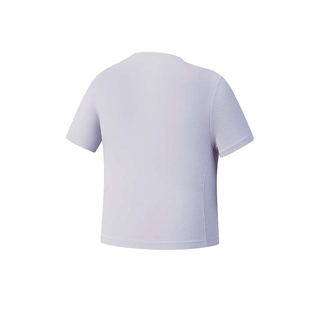 Fila Fitness Fashion Simple Sports Training Casual Comfortable Versatile Round Neck Short Sleeve T-Shirt Women Tops New-Slate-Gray A11W611102FGY