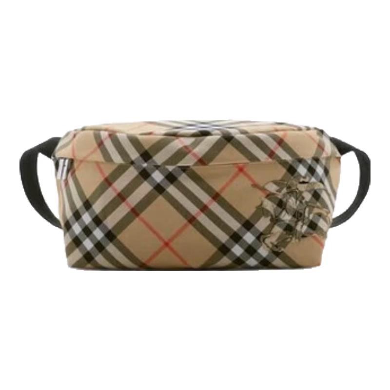 

Чоловіча поясна сумка Burberry в клітинку OS
