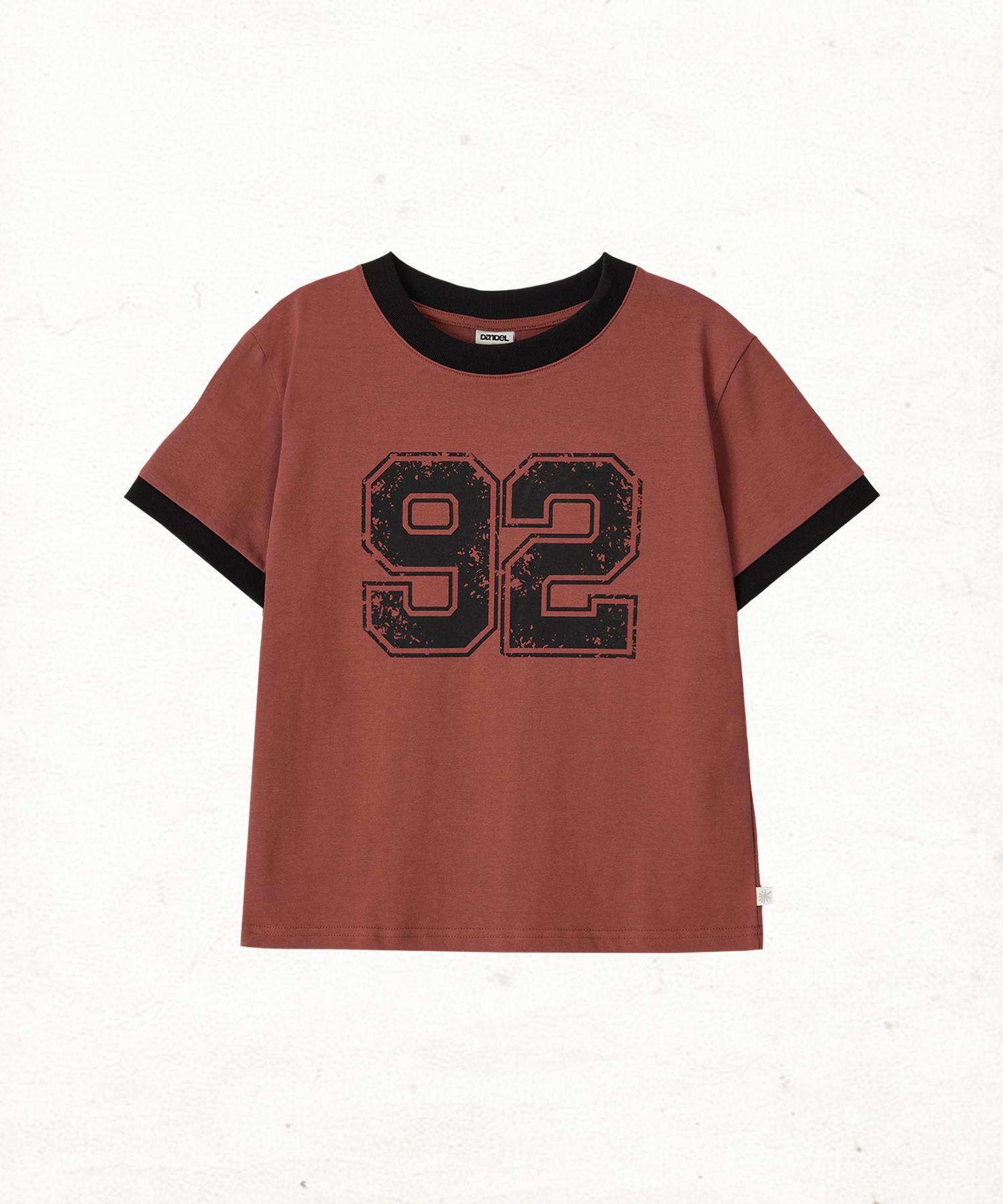 Dandel Dd 92 Cracked Ringer Tee (Red) 2