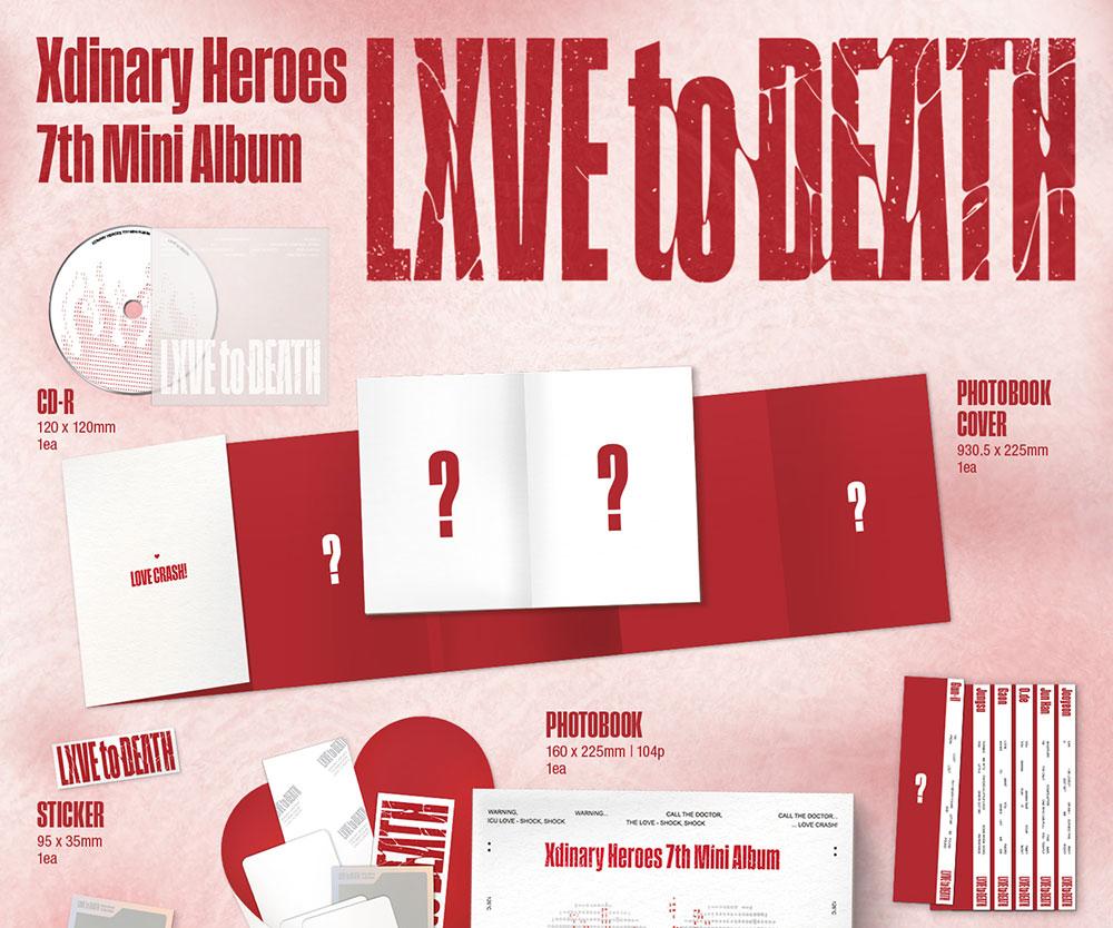(PHOTOBOOK Ver.) Xdinary Heroes [LXVE To DEATH] 7th Mini Album