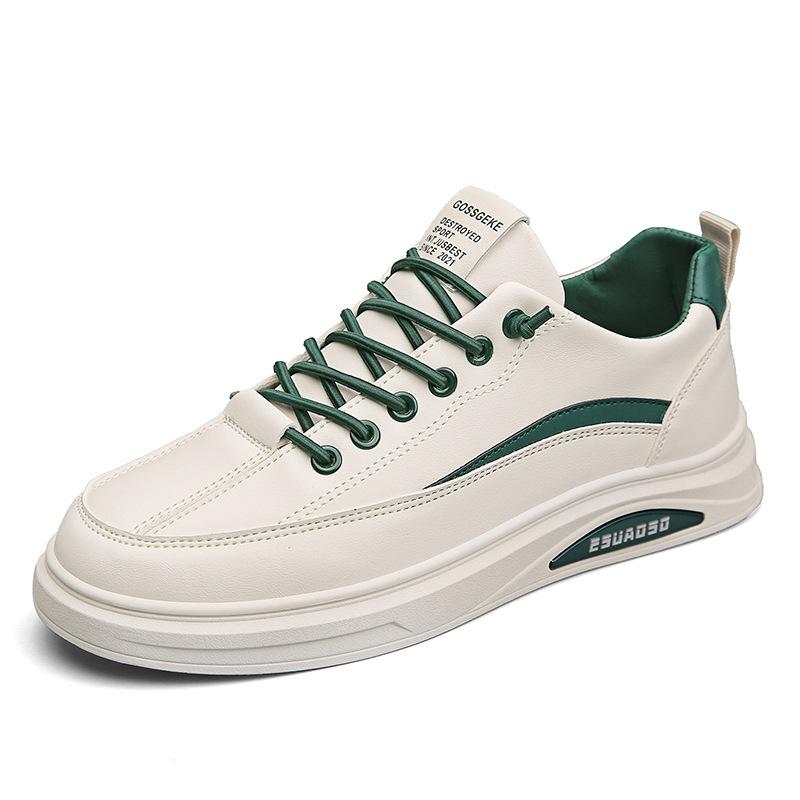 Autumn Men'S Board Shoes Fashion Mesh Breathable Low-Top Color Matching Student Sports Leisure Internet Celebrity Tide Shoes