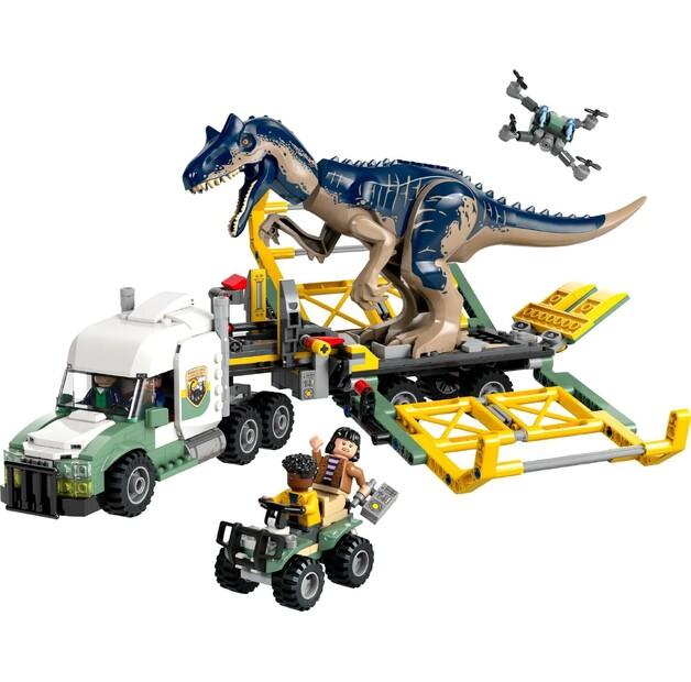 LEGO Jurassic World 76966 Dinomiss: Allosaurus Transport Truck