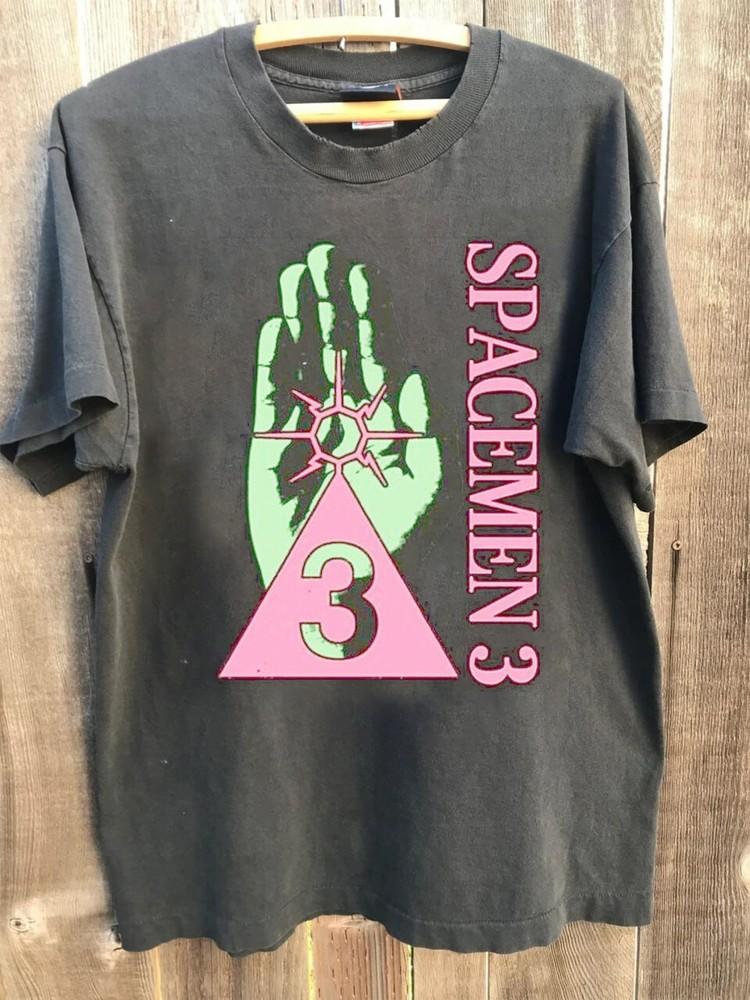 Remake Spacemen 3 Forged Prescriptions 2003 Charcoal T shirt vtg Unisex T-Shirt S