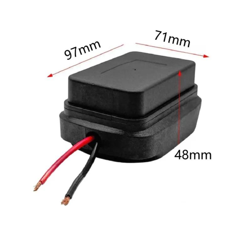 For Makita 18V Battery DIY Adapter Power Tool Accessories Tripod With Wire Connector DIY Parts For BL1830 BL1840 BL1860
