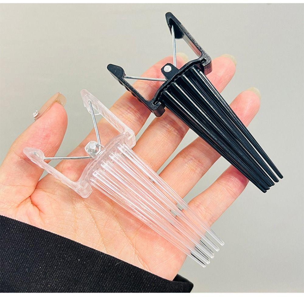 New Simple Fluffy Hairpin High Natural Curly Hair Style Hair Clip Lightweight Invisible Women Hair Curler Tool Comb