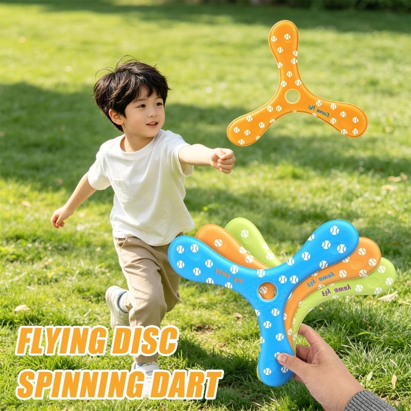 Soft EVA Children's Boomerang Toys 360 Degrees Flying Disc Games Adult-kids Interactive Sports Toys for Decompression Gift