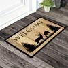 American Country Style Entry Door Mat Anti Slip Dust Removal Entryway Welcome Carpet Home Decoration