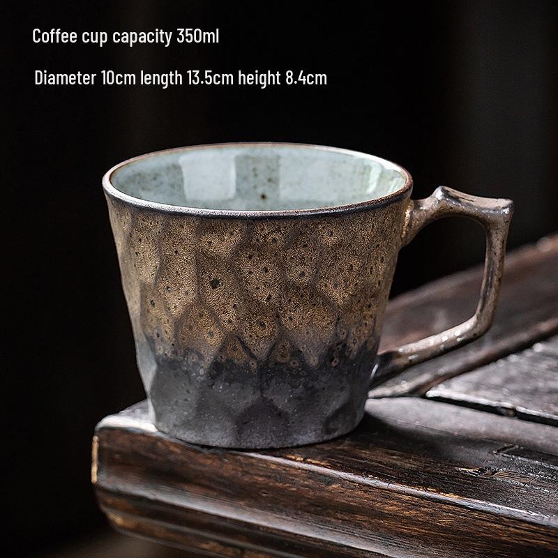 

Japanese Ceramic Starry Sky Mug - High-Value Home Coffee Cup Other