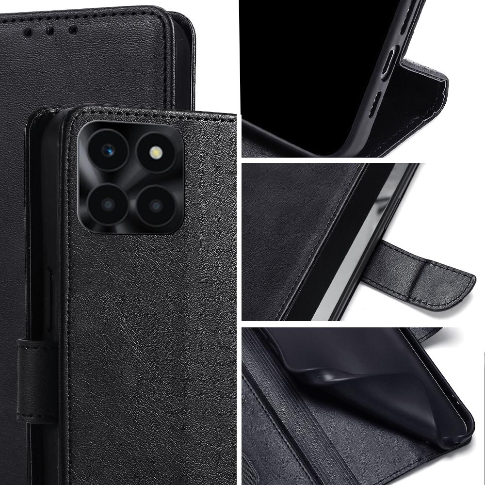 Retro Flip Wallet Case For Honor 90 50 X8A X8B 10X Lite 7A 7C 9X Huawei P Smart 2021 Y9 2019 Cover PU Leather Holster Card Slot Holder Phone Bumper