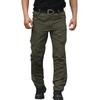 Men's Tactical Pants, Water-Resistant, Durable, Multi-Pocket, Outdoor Workwear, Black, Comfortable Fit