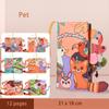 Baby Books Montessori Toys Waterproof  Soft Cloth Books 3D Animal Cognitive Infant Early Learning Educational Fabric Books Toys