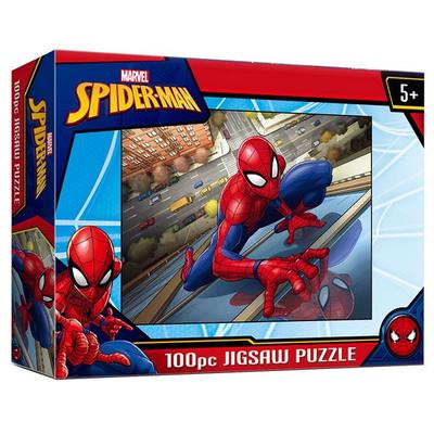 Spider-Man Jigsaw Puzzle M103, 100 Pieces, Mixed Colors Jigsaw Puzzle, Childrens Games, Educational Toys