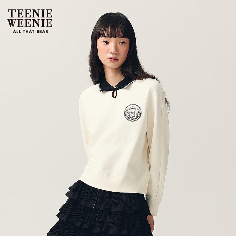 Teenie Weenie Women's Little Bear Letter Sweatshirt