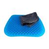 Seat Cushion - COMFORT GEL - Blue - Removable Cover - Rectangular - Interior